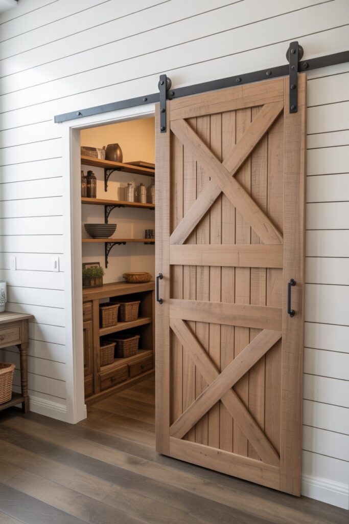 The Classic Barn Door Entry