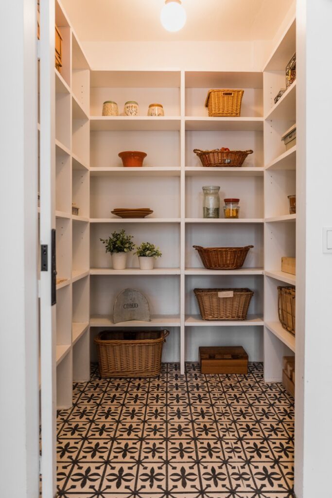 Patterned Cement Tile Flooring