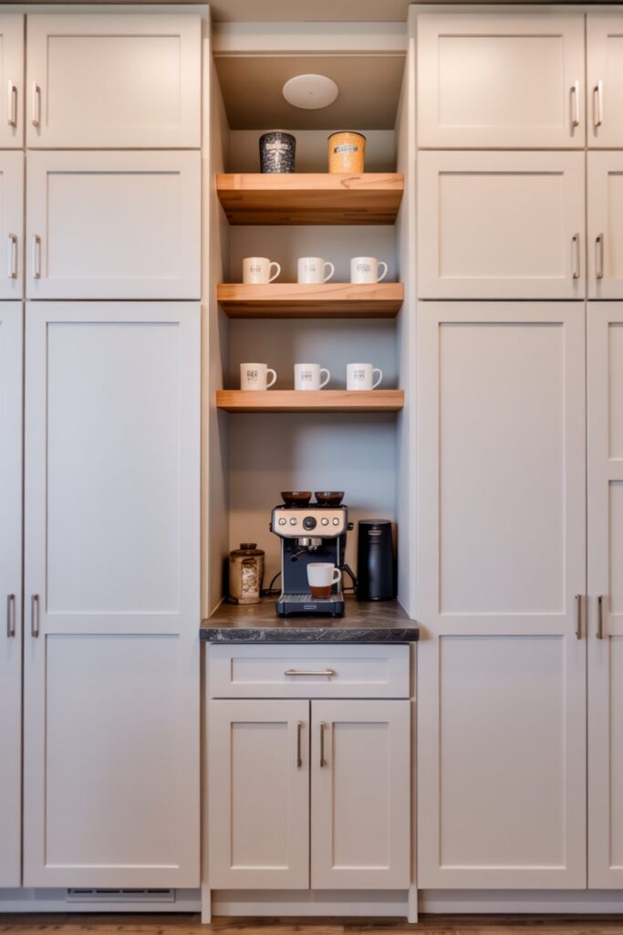 Integrated Coffee & Beverage Station