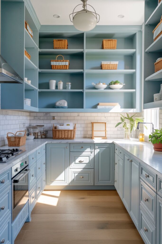The Airy Sky Blue Pantry