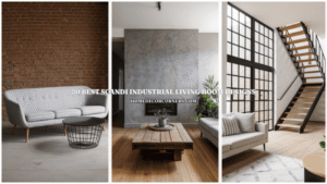 20 Best Scandi Industrial Living Room Designs