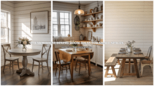 20 Farmhouse Dining Room Ideas For Small Spaces