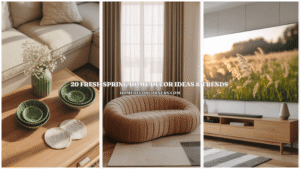 20 Fresh Spring Home Decor Ideas & Trends