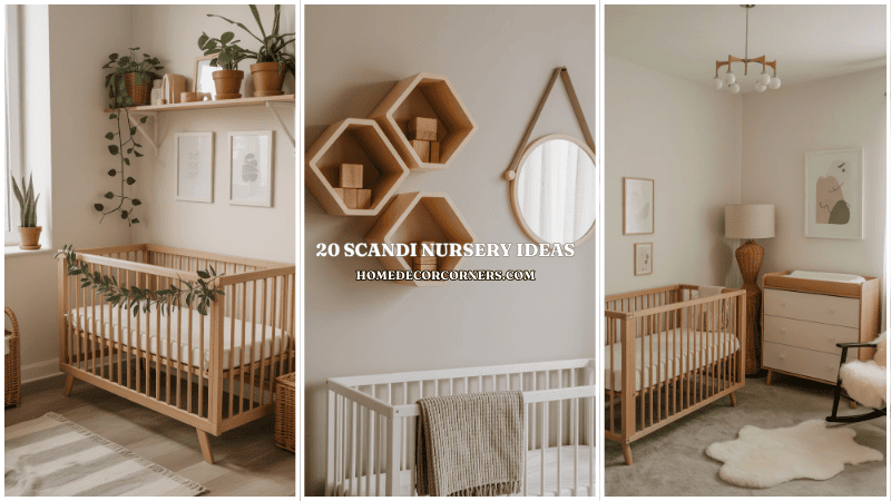 20 Scandi Nursery Ideas