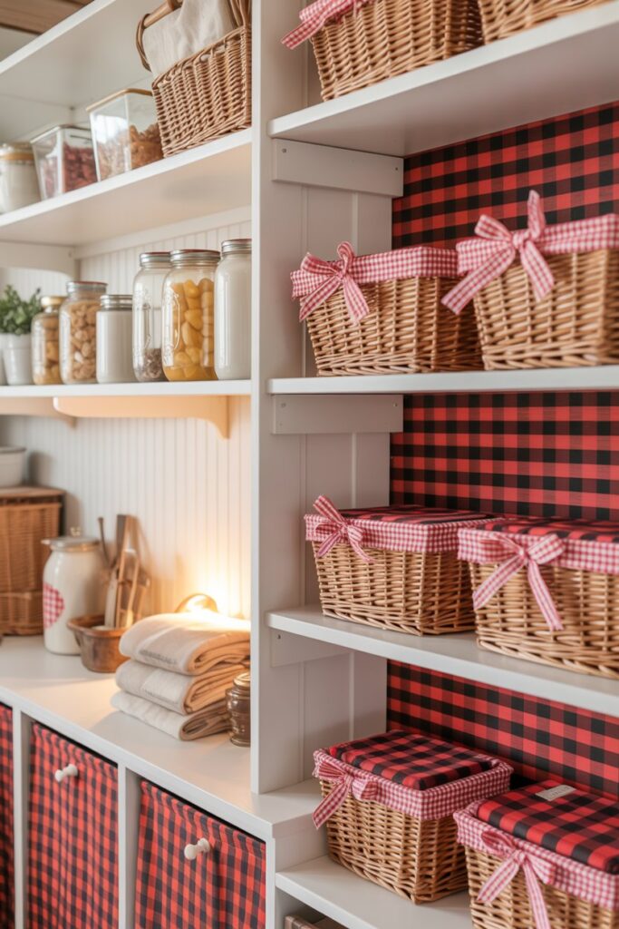 Plaid Accents & Soft Textiles