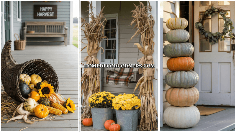 23 Best Farmhouse Front Porch Ideas for Fall