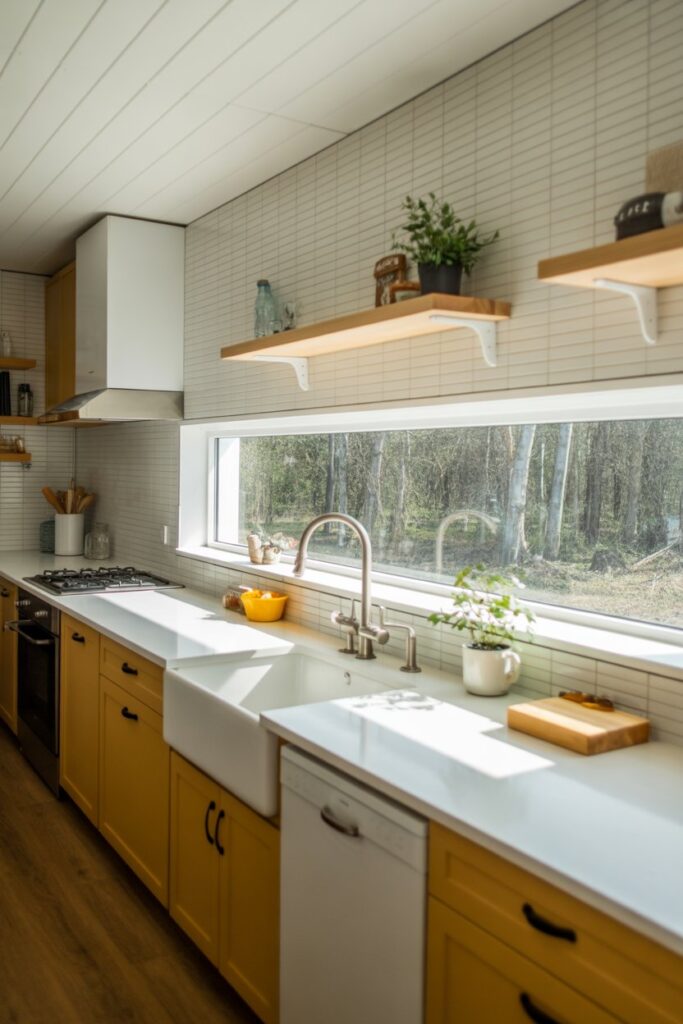 The Wrap-Around Window Backsplash
