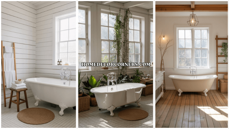 24 Dreamy Farmhouse Bathroom Ideas to Copy