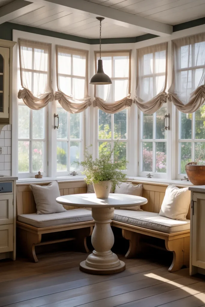 Cozy Kitchen Nook & Banquette