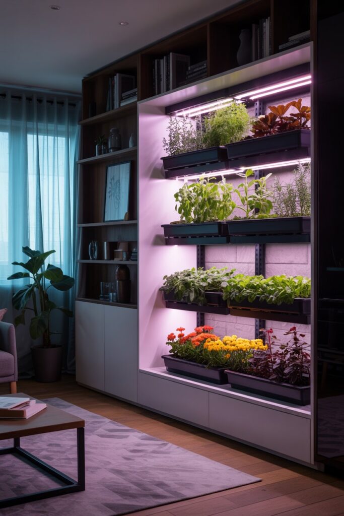 AI-Powered Indoor Gardens