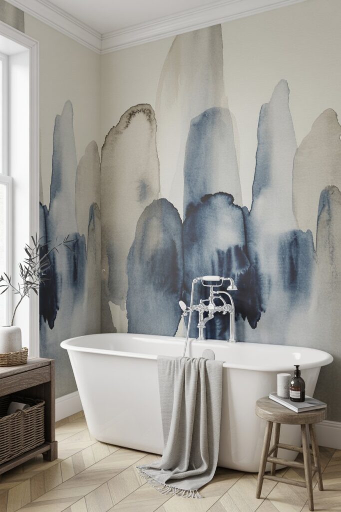 Abstract Watercolor Washes