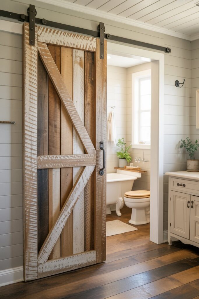 Barn Door Entrance