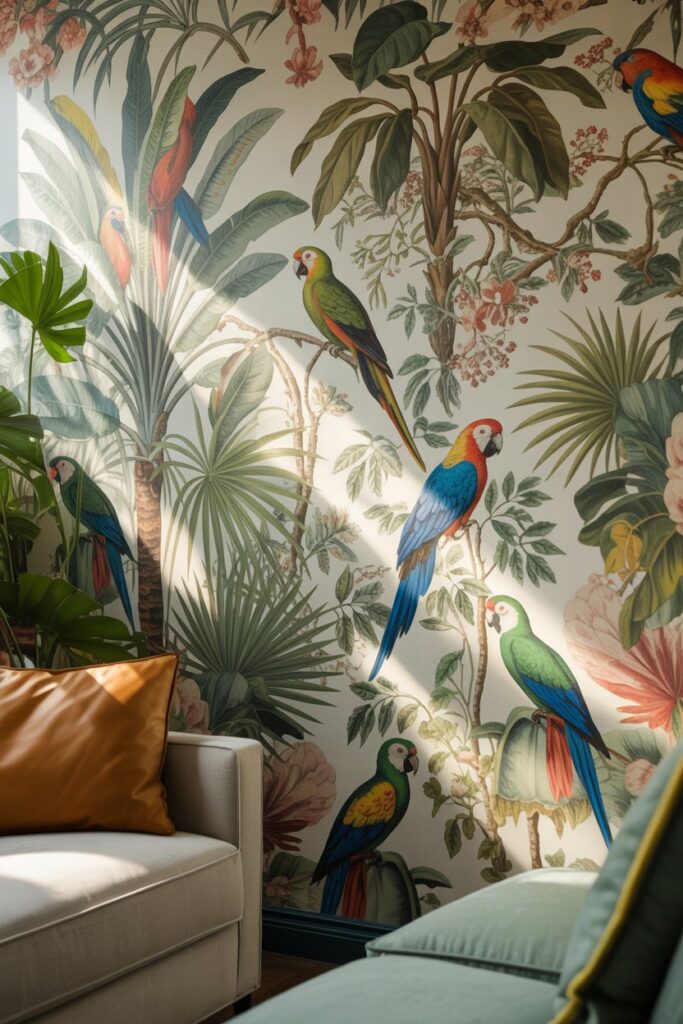 Bird Motifs & Vintage Parrots