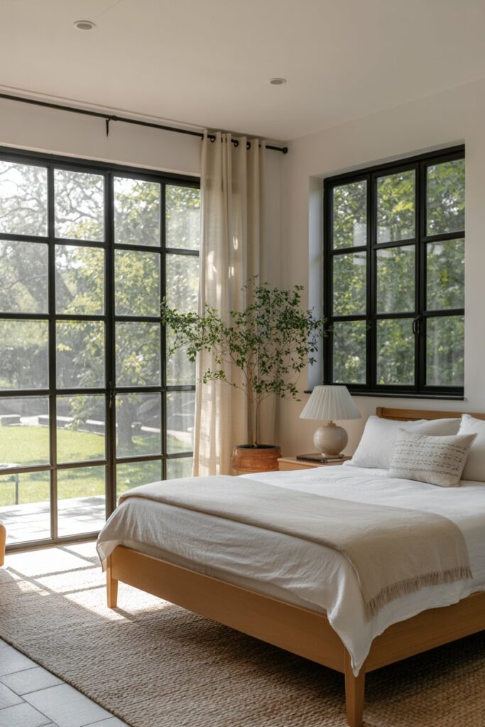 Black Window Frames and Grids