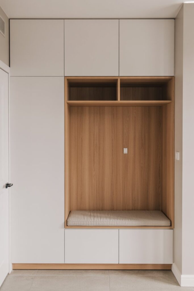 Built-in Entryway Storage