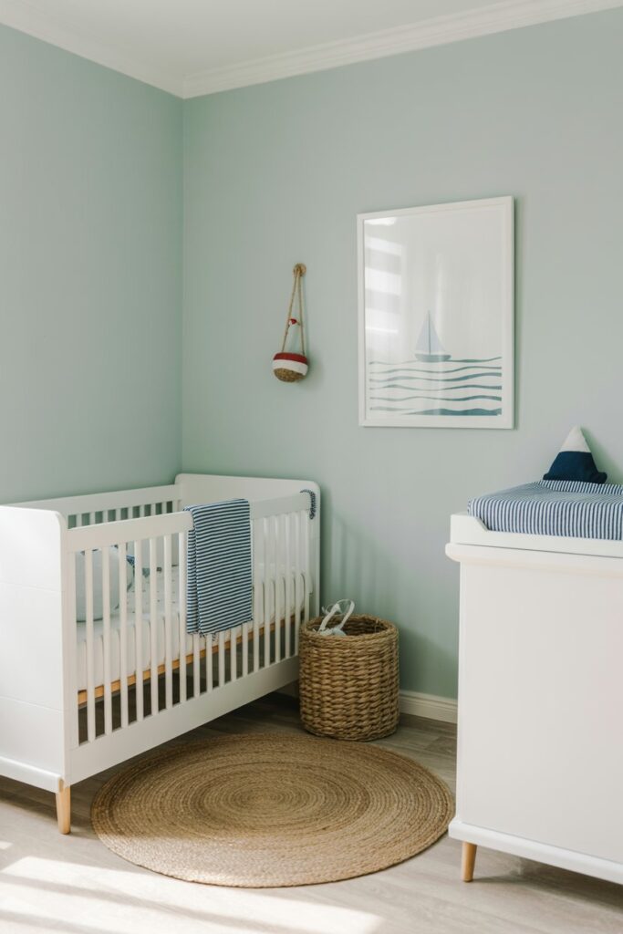 Coastal Calm with Stripes