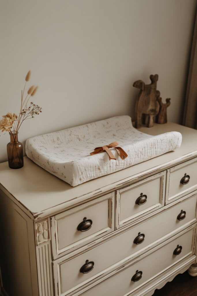 Distressed White Furniture