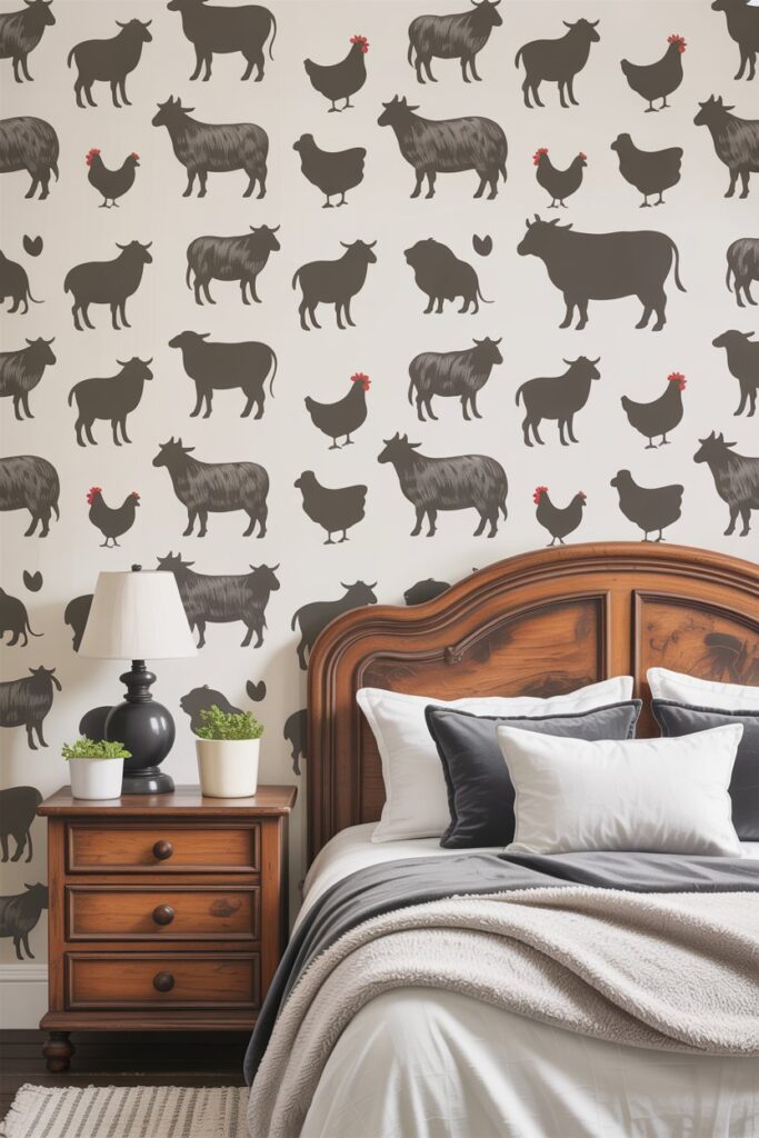 Farm Animal Silhouettes