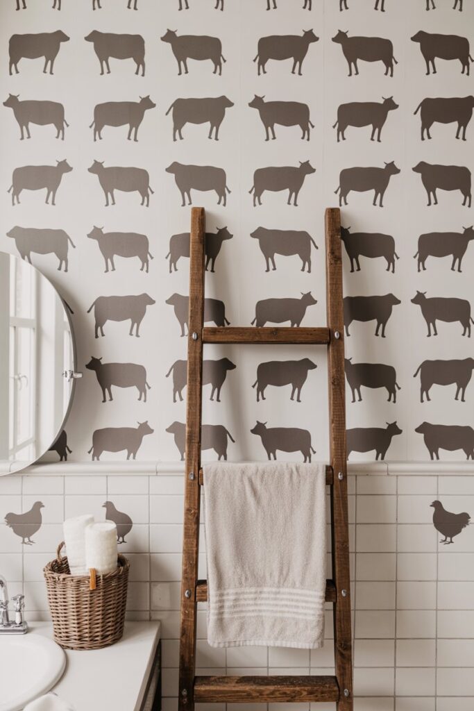 Farm Animal Silhouettes