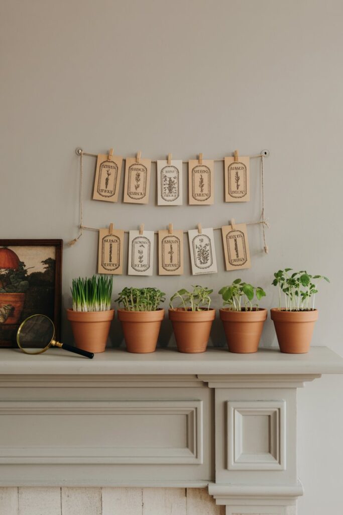 Heirloom Seed Display