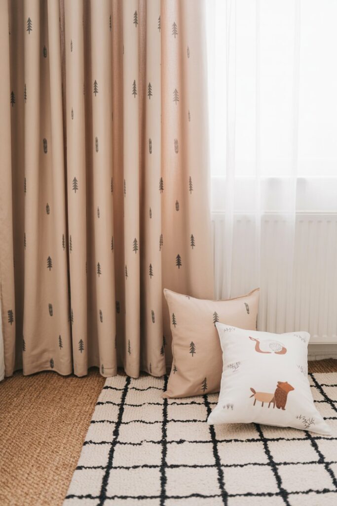 Incorporate Playful Textiles and Patterns