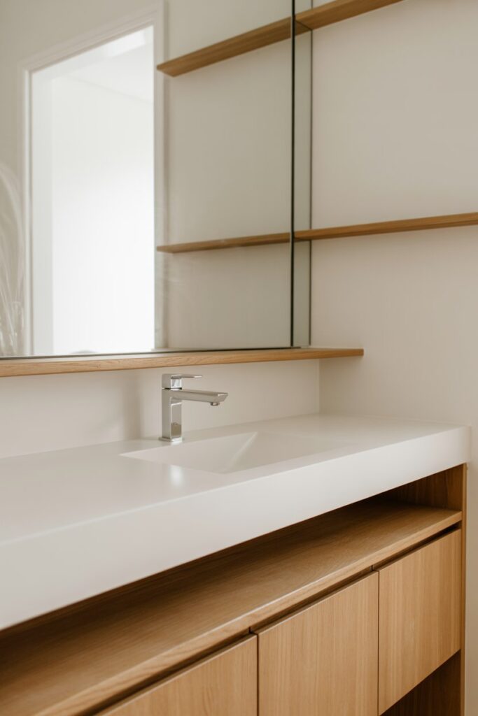 Integrated Shelf and Seamless Design