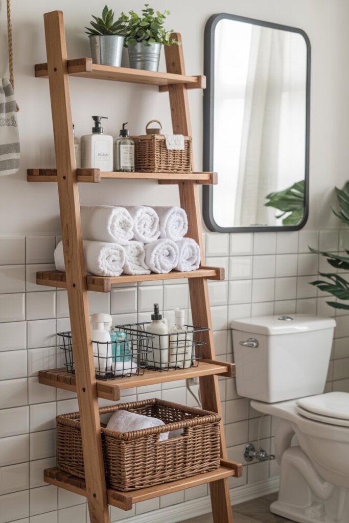 Ladder Shelf Storage