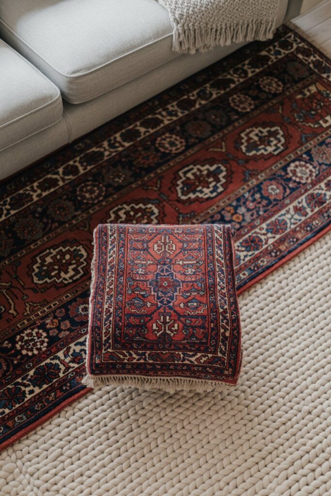 Layered Texture-Maxxing Rugs