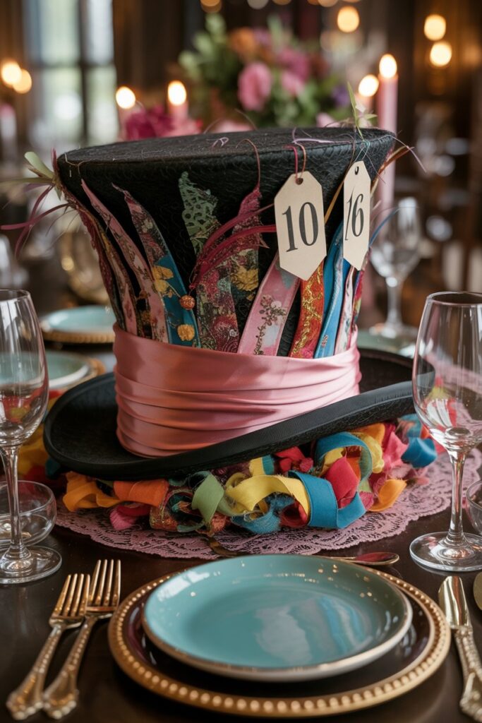 Mad Hatter Hat Centerpiece