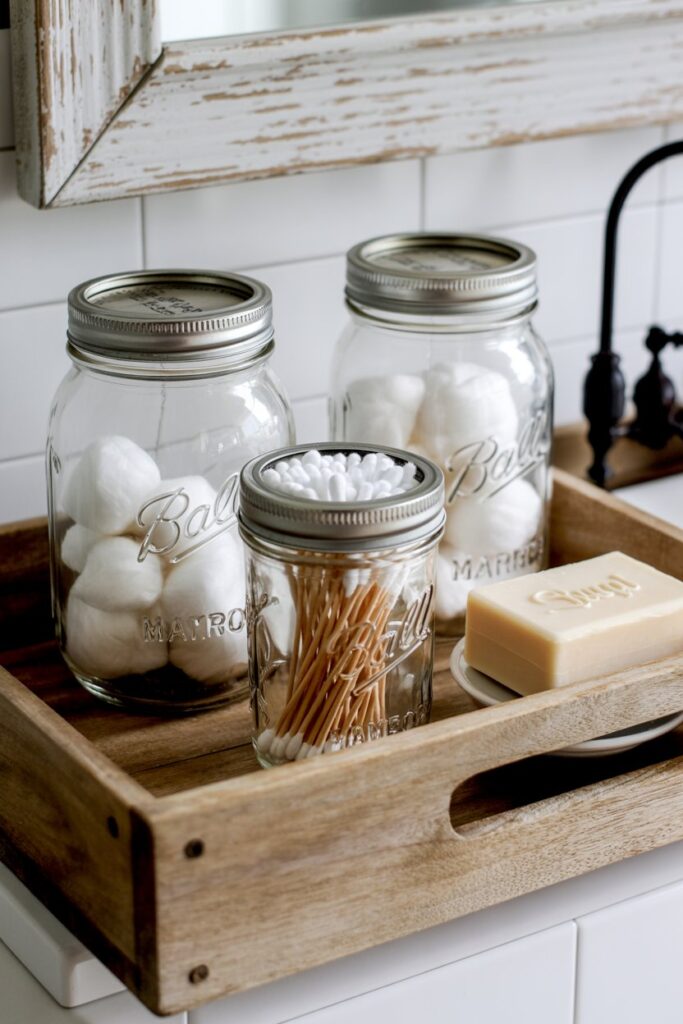 Mason Jar Storage
