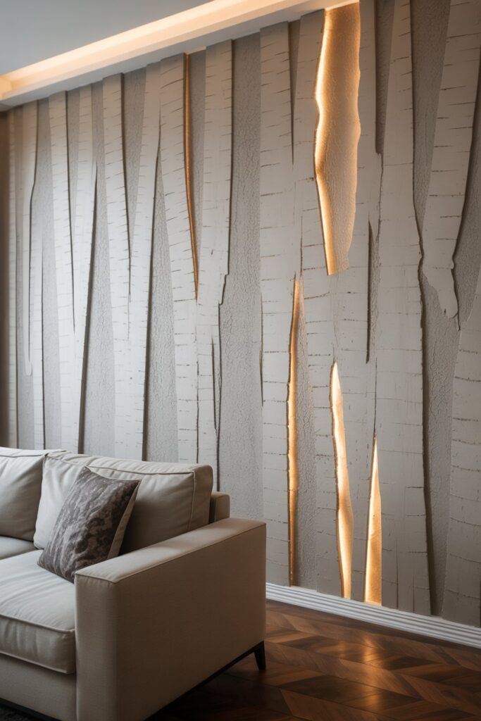 Nature-Mimicking Sculpted Textures