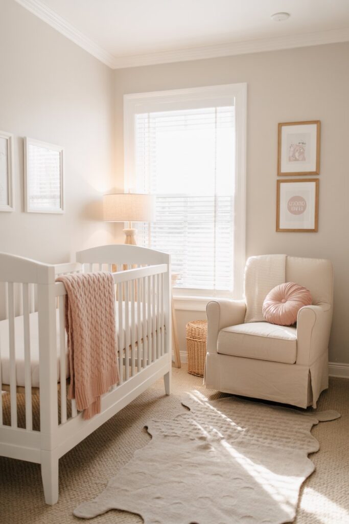 Neutral Palette with Blush Pink Accents