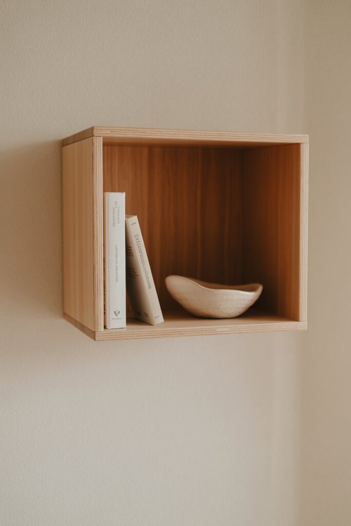 Open Shelving (Used Sparingly)