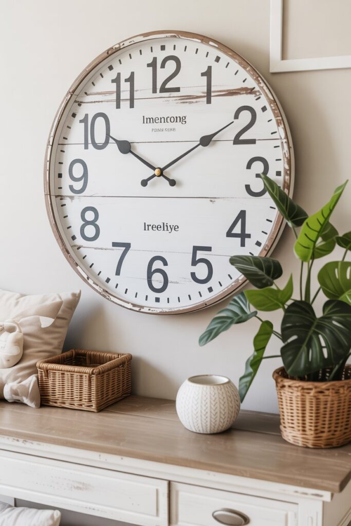 Oversized Wall Clock
