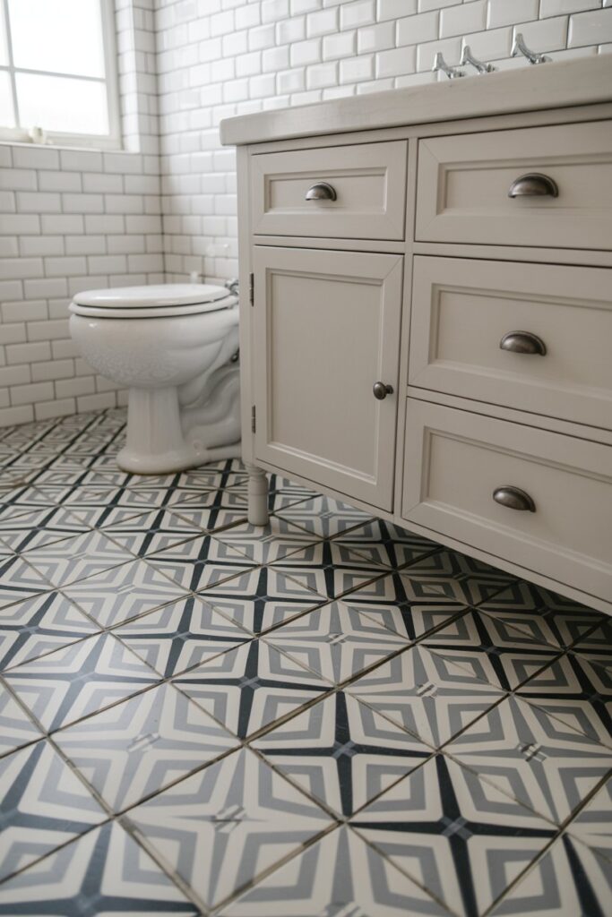 Patterned Cement Tiles