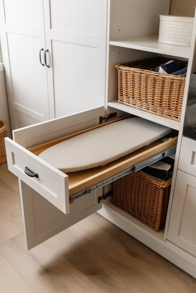 Pull-Out Ironing Board Drawer
