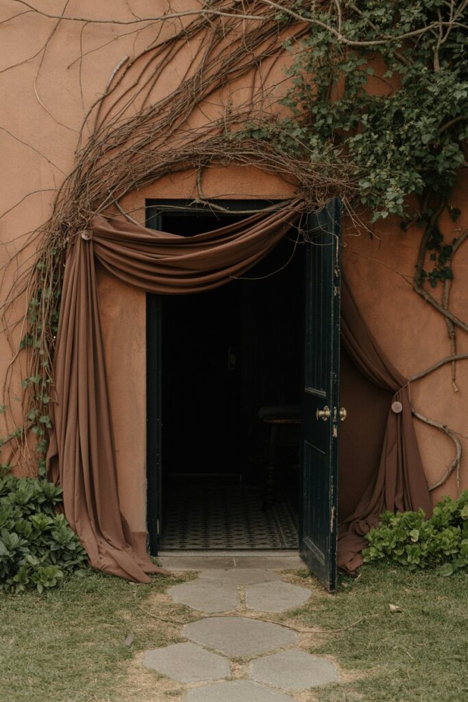 Rabbit Hole Inspired Entrance