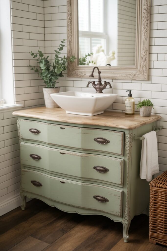 Repurposed Vanity