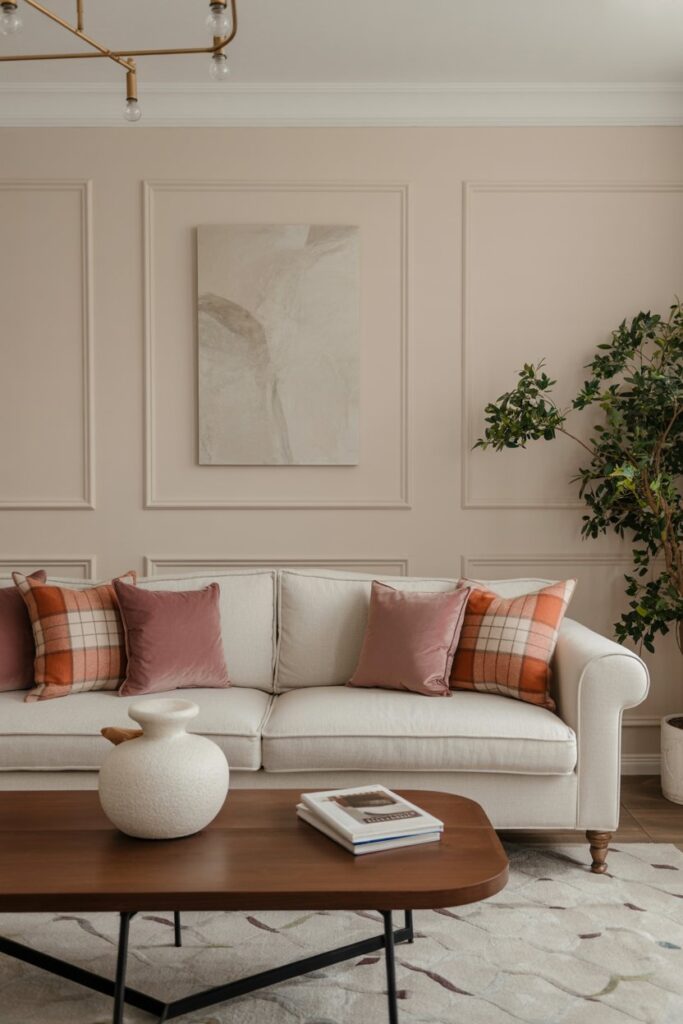 Retro-Modern Plaid Accents