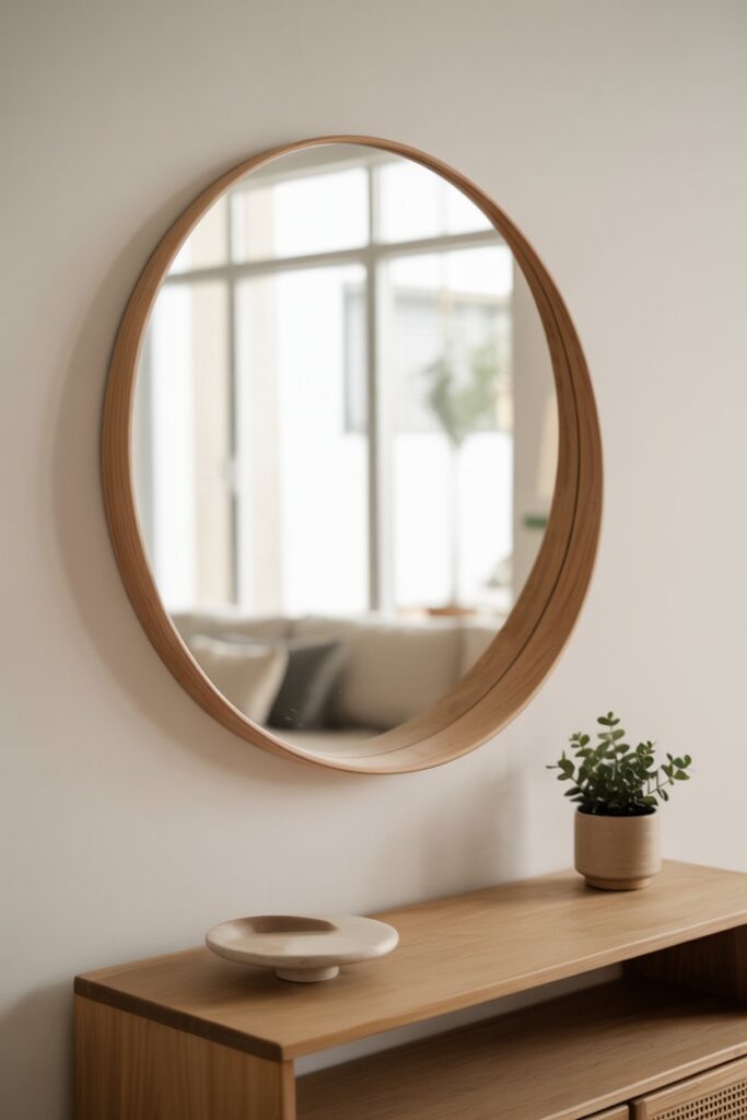 Round Mirrors and Natural Light