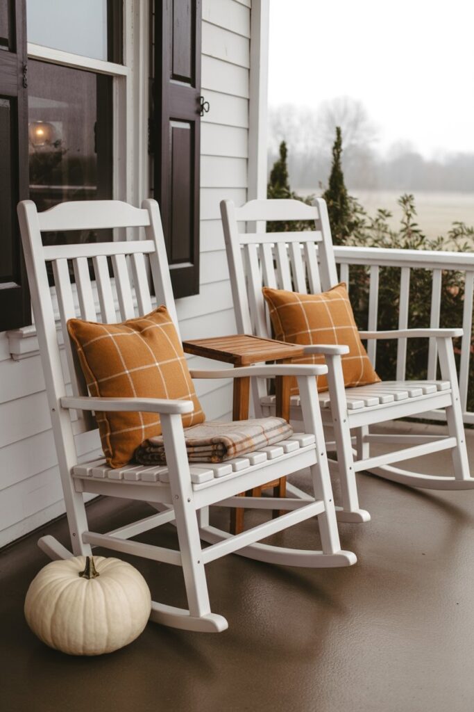 Rustic Rocking Chair Vignette