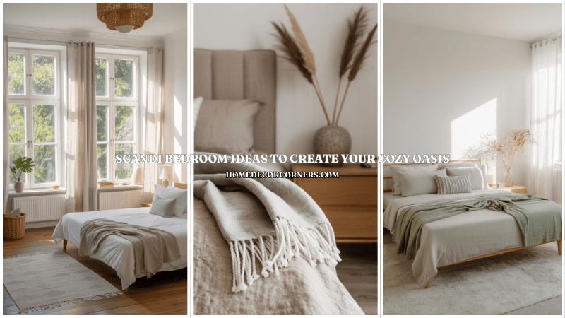 Scandi Bedroom Ideas to Create Your Cozy Oasis