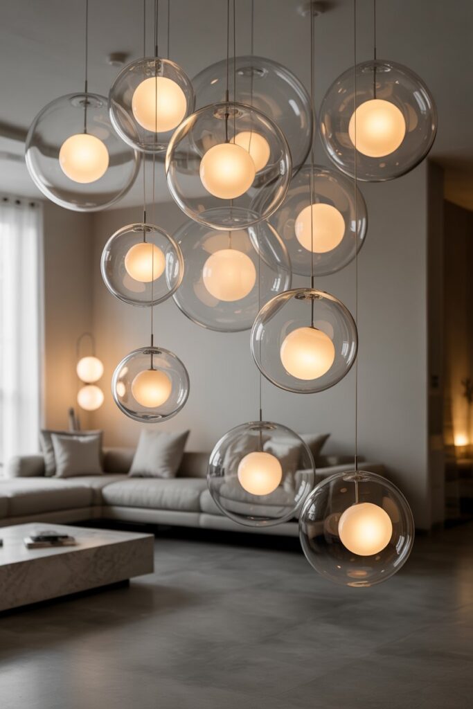 Sculptural Hybrid Lighting