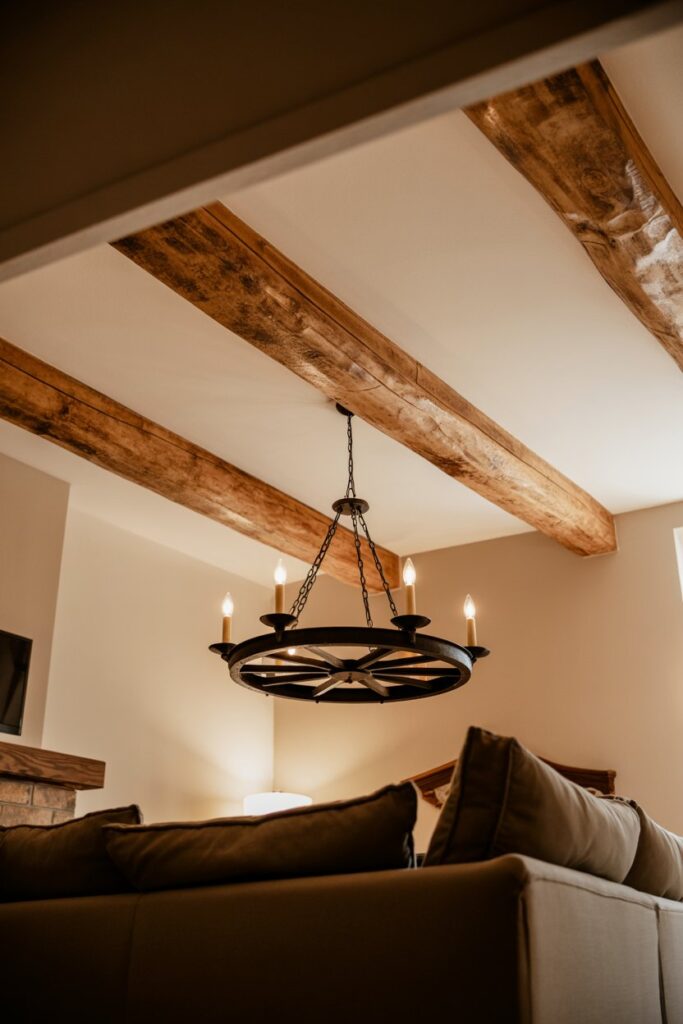 Lighting For Exposed Beams