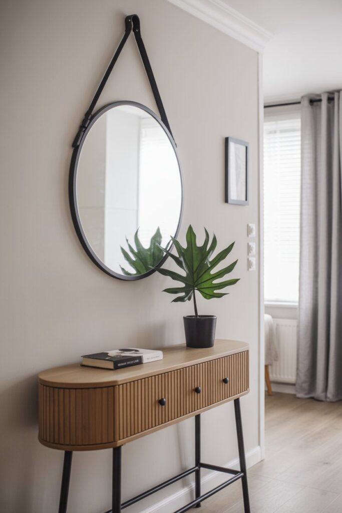 Statement Round Mirror