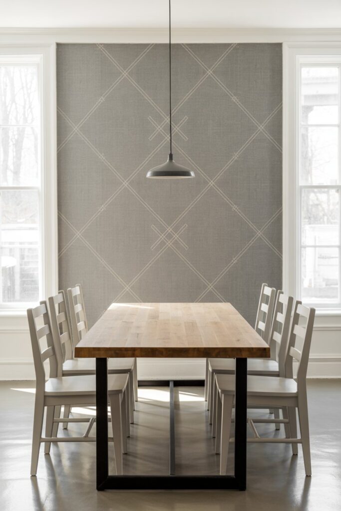 Subtle Geometric Crosshatch