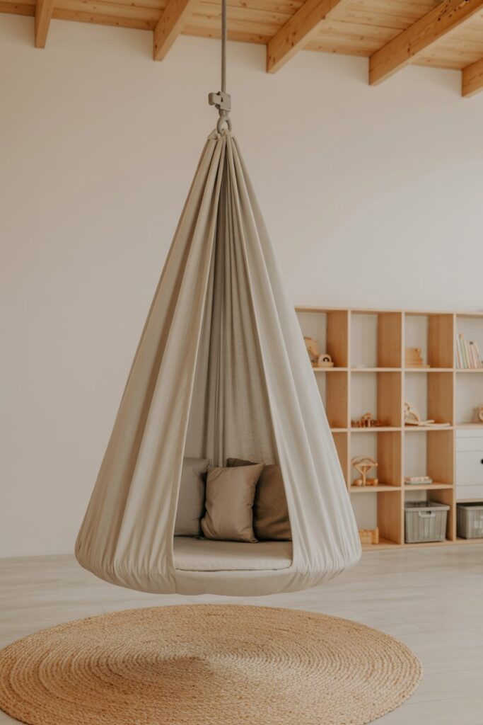 Suspended Indoor Swing or Hammock