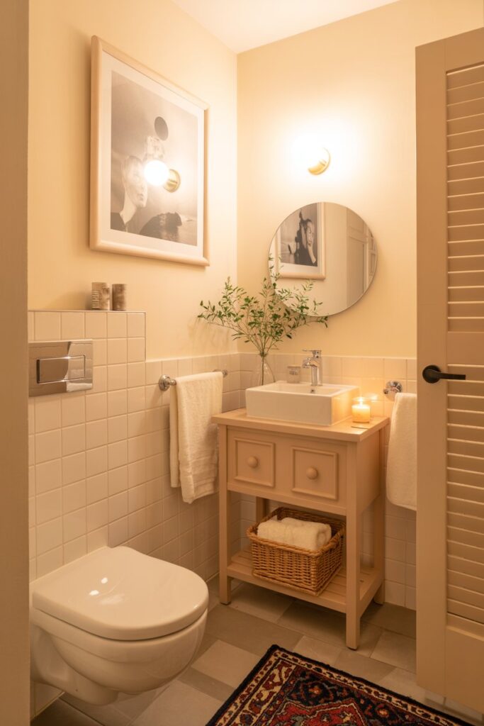 The Cozy Hygge Powder Room