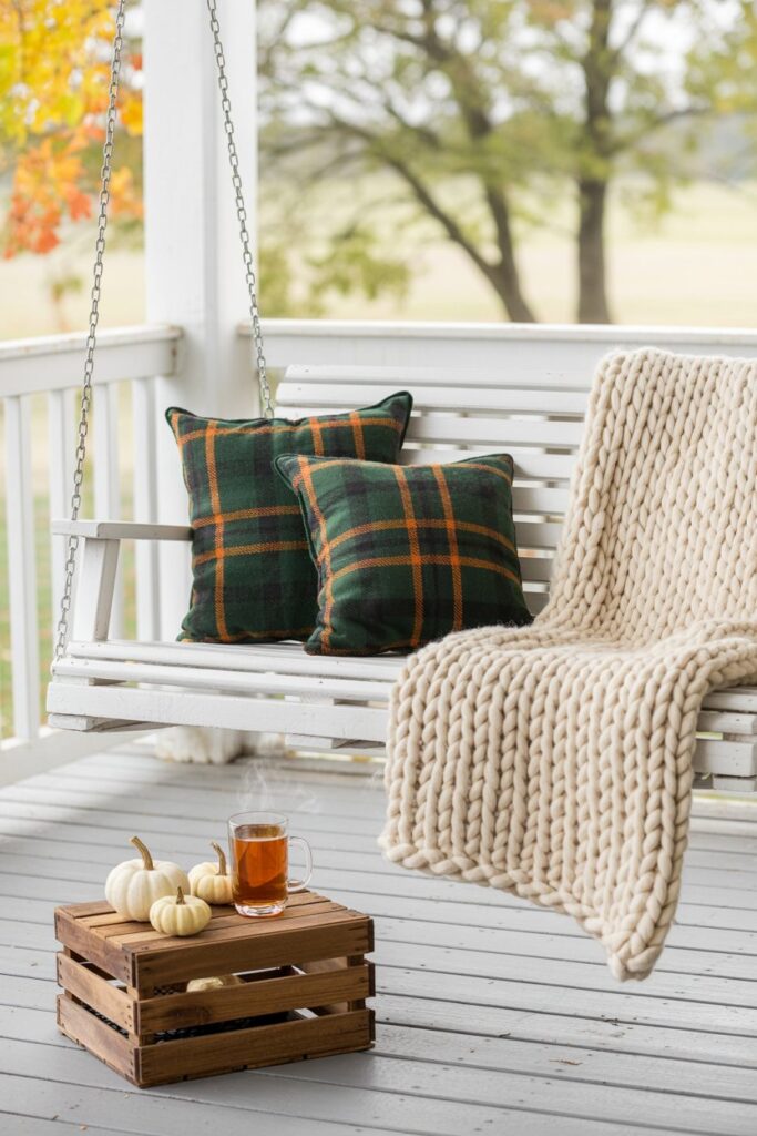 The Cozy Porch Swing Retreat