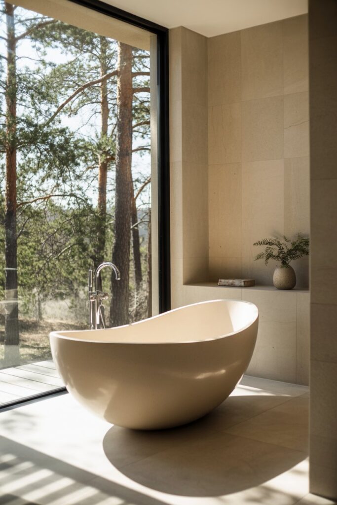 The Minimalist Freestanding Tub